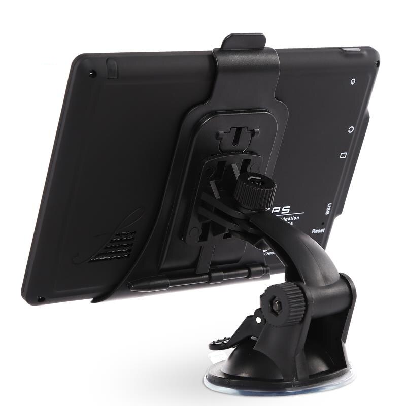Pantalla capacitiva portátil de 7 pulgadas 256Mb 8G Hd Gps sistema de navegación de coche