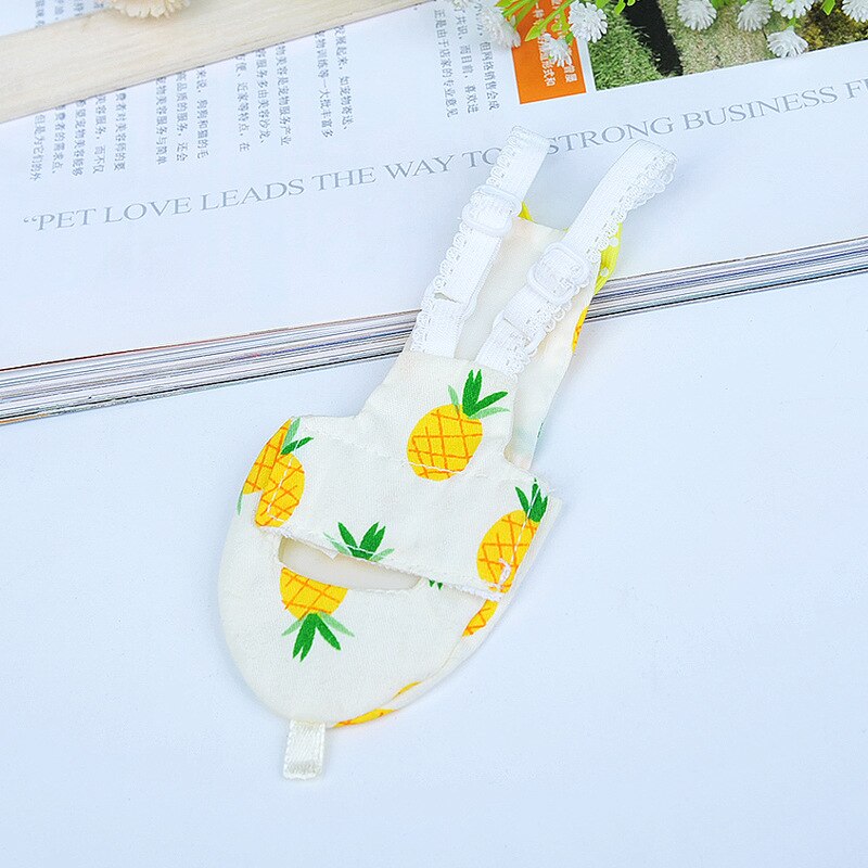 Vogel Supply Accessoires Creatieve Papegaai Duif Luiers Leuke Kleurrijke Bloemen Huisdier Vogel Luiers Warm Vlucht Pak Vogel Benodigdheden: 05 XS