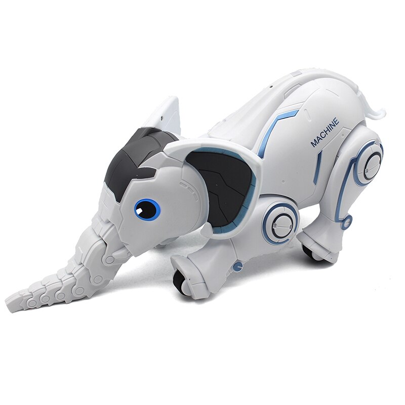 Wireless Remote Control Elephant Robot Interactive Children Toy Singing Dancing Elephant Robot Toy Early Education Toy For Kids