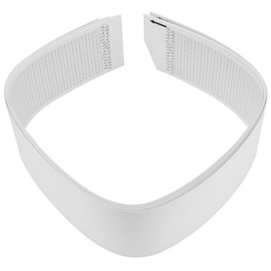 10 Stks/set Lege Hand Papier Tape Strip Voor 30 Note Diy Hand Aangezwengeld Blank Crank Muziekdoos Diy Hand Aangezwengeld muziekdoos Componeren