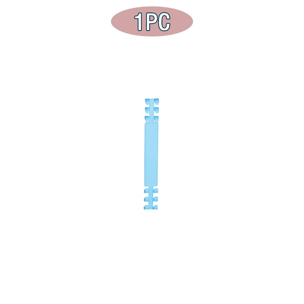 1pc verstelbare gesp haak clip voor masker houder antislip verlichting oorpijn verzorging pe verlengband riem voor gezichtsmasker beschermer: 08