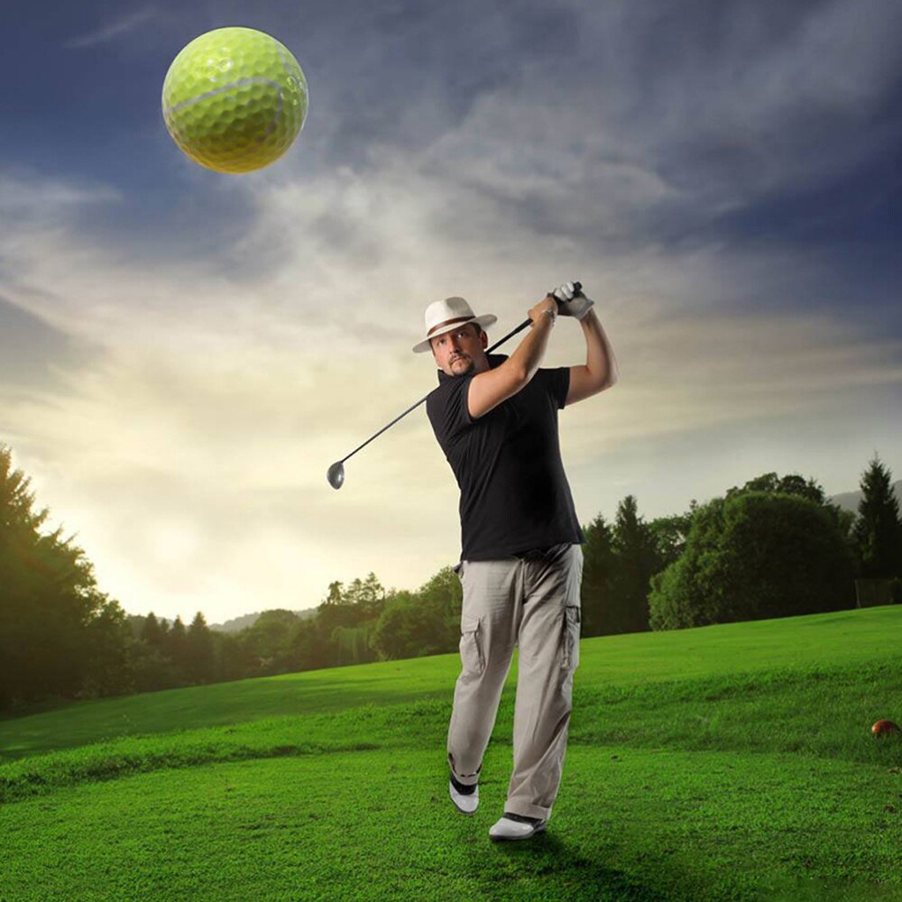 6 stuks golf oefenballen kleine draagbare duurzame oefengolfbal golf trainingsballen voor buiten volwassenen