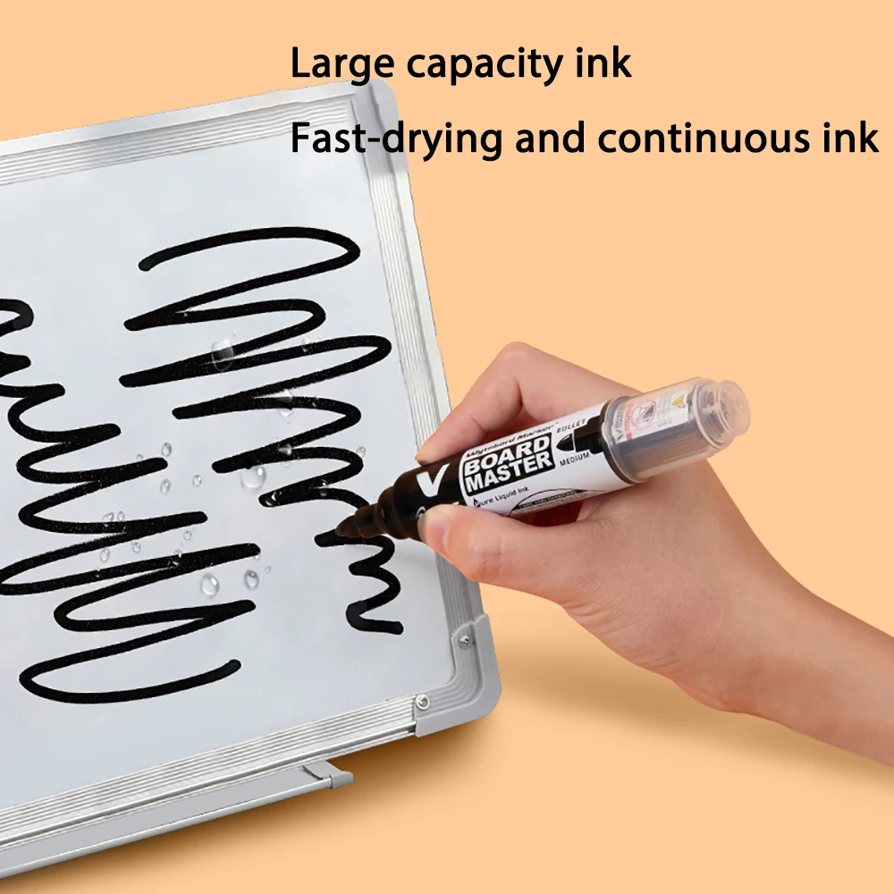 Piloot Whiteboard Marker 1.7/2.2-5.2/2.3Mm Tips Droog-Uitwissen Wbma Markers, Hervulbare Vloeibare Inkt Japan Briefpapier School Office Kits
