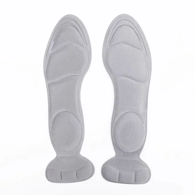 Erinnerung Schaum Einlegesohlen Damen hoch-Hacke Schuhe Einlegesohlen Anti-Rutsch Cutable Einlegesohle Komfort Atmungsaktive Fersenschutz Massage Schuhpolster: Himmel Blau