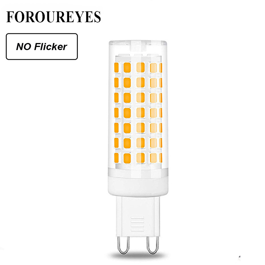Dimmbare Kein Flimmern G9 LED-LAMPE AC220V 120 V 88 LEDS 2835 LED Licht Lampe 690LM Kronleuchter Licht ersetzen 70 W Halogen beleuchtung