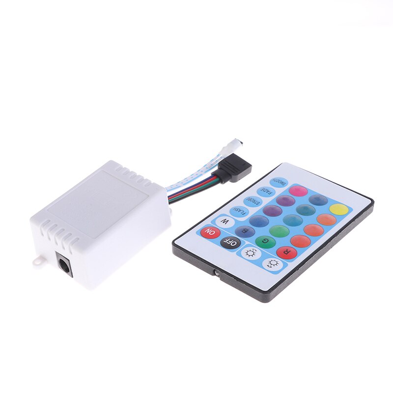 1Pc 24-Key RGB Controller RGB Set Infrared Remote Control RGB Light Strip Dimmer