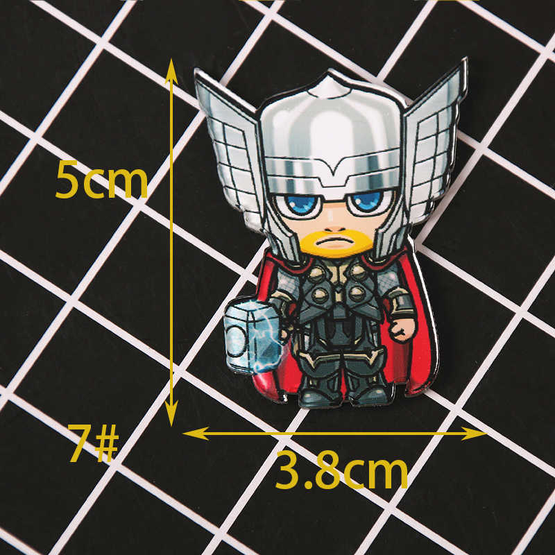 1 PC De Avengers Harajuku Pin Badge Broche Hero Badges voor Kleding Pictogram op Rugzak Acryl Badges voor Kleding Z64: No7