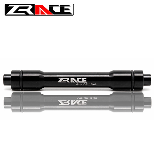 ZRACE Bicycle Front Wheel Thru Axle 15mm to 9mm Quick Release Skewers Adapter Converter MTB Front Hubs CNC Process Tube Shaft: Default Title