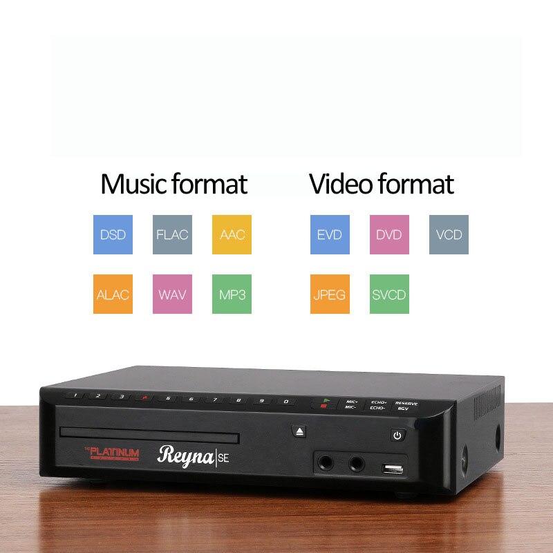 Home HD DVD Player Multimedia Digital TV Support USB DVD video/ DVD+CD Audio/VCD/SVCD JEPG/MP3/WMA/Disc Home Theatre System