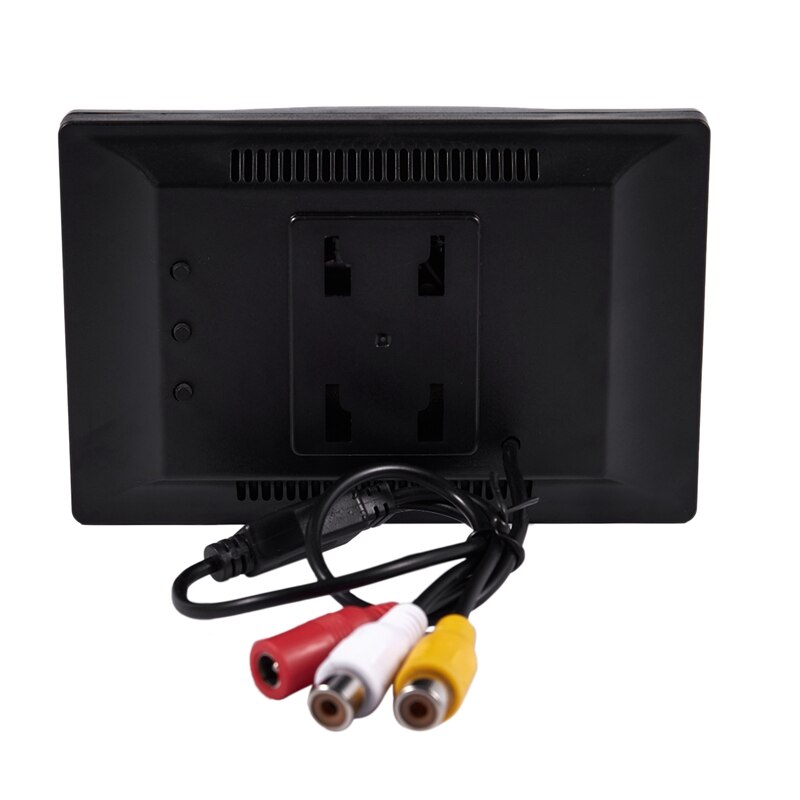 Monitor Auto TFT LCD 4,3'' Con 2 Ingressi Video – Per Telecamera Posteriore E DVD – Fissaggio A Specchietto - 5