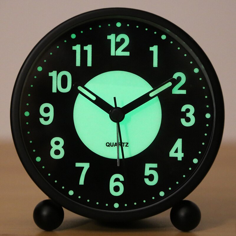 Luminous small alarm clock students use cartoon children mute bedroom Bedside Alarm Clock cute super alarm clock clocks