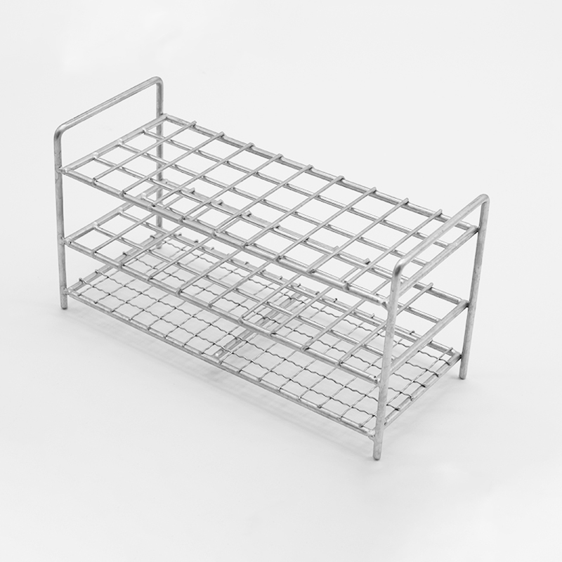 1PCS Lab Stainless Steel Wire 40 holes or 50holes Centritube Tube Holder Test Tube Rack for DIA 13/16/17/19/21/26/30/32mm Tubes