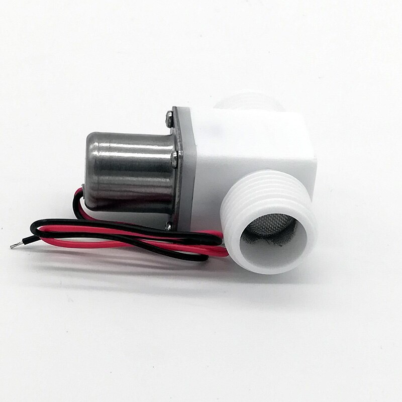 Válvula de ahorro de energía solenoide de pulso biestable de Control de agua, utensilios sanitarios de inducción en miniatura G1/2 pulgadas