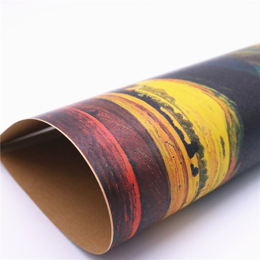 Jahrgang Riesen Berge Quaddel Berühmte Gemälde David Poster Zauberstab kunst aufkleber Kneipe Cafe Bar malerei 42x30cm