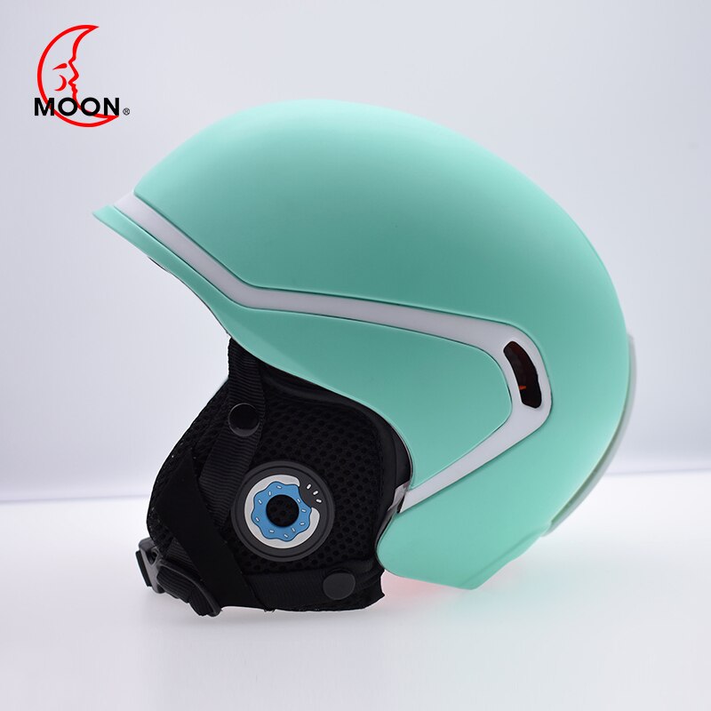 MOON – casque de Ski CEen1077 pour enfants, équipement de Snowboard, Skateboard, Sports de neige, sécurité: Default Title