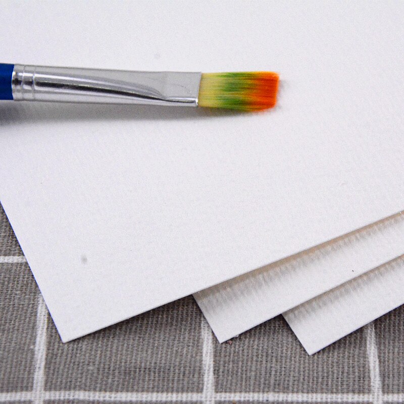 Whole wood pulp watercolor paper 230g thick grain 8K/4K art children's beginners painting paper
