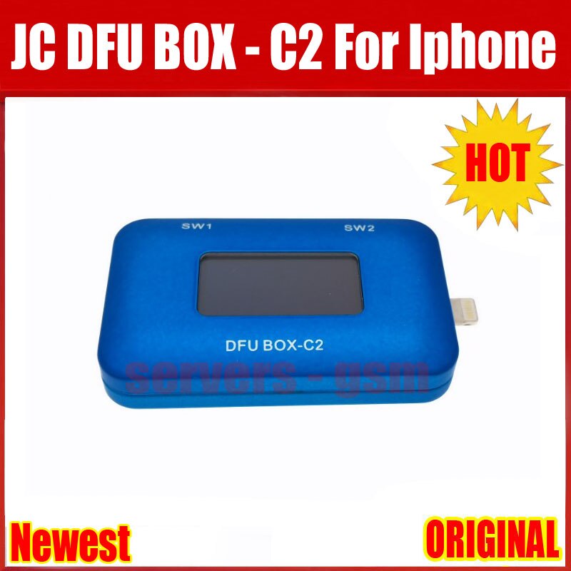 JC DFU Box-C2 iPhone fond de panier restaure le modèle de lecture d'informations SLN ECID actuel de l'écran de tension USB