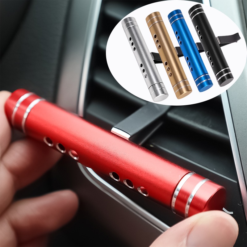 Réinitialisation d'arôme pour évent de voiture, diffuseur automatique , parfum solide, accessoires décoratifs, plusieurs parfums et couleurs, désodorisant de voiture