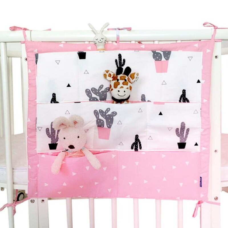 Babybedje Bed Opknoping Opbergtas Multi-functionele 55*60 cm Baby Veilig Slapen Baby Bed Bumpers Soft