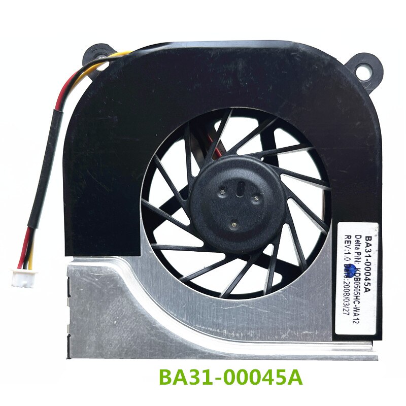 Laptop CPU Cooler Fan For SAMSUNG Q35 Q40 Q43 Q45 Q45C Q60 Q68 Q310 HY60B-05A/BA31-00045A KDB0505HC WA12 Radiator