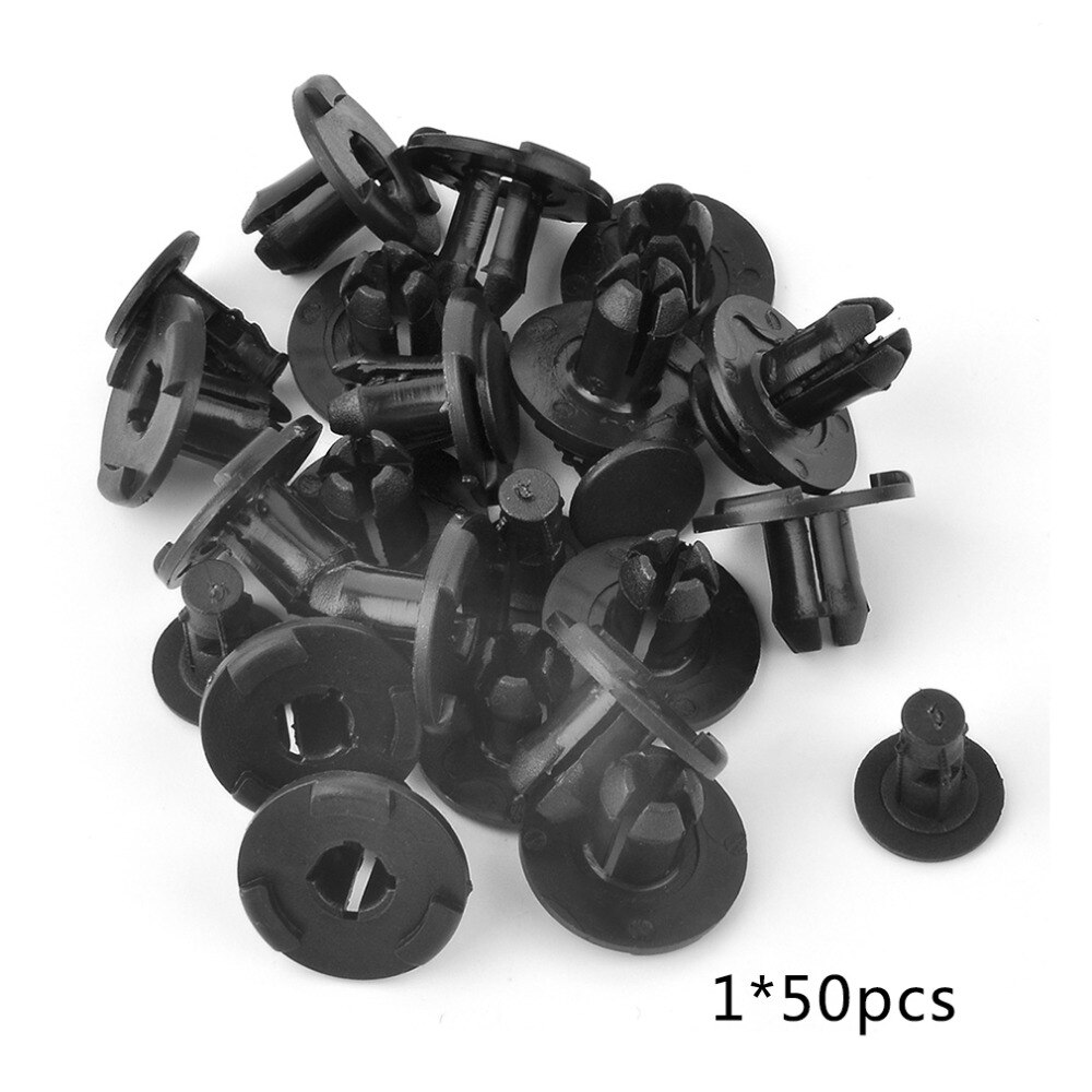 50Pcs 11619 8Mm Plastic Auto Interieur Trim Card Panel Vaste Klem Deur Sluiting Gesp Voor Voor Infiniti