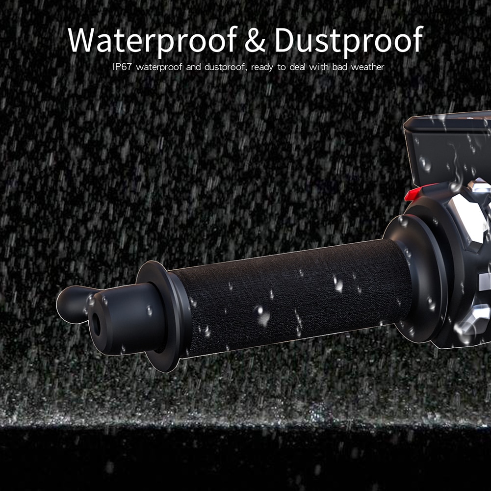 WUPP Motorcycle Handlebar Heated Pad 12V Universal... Grandado