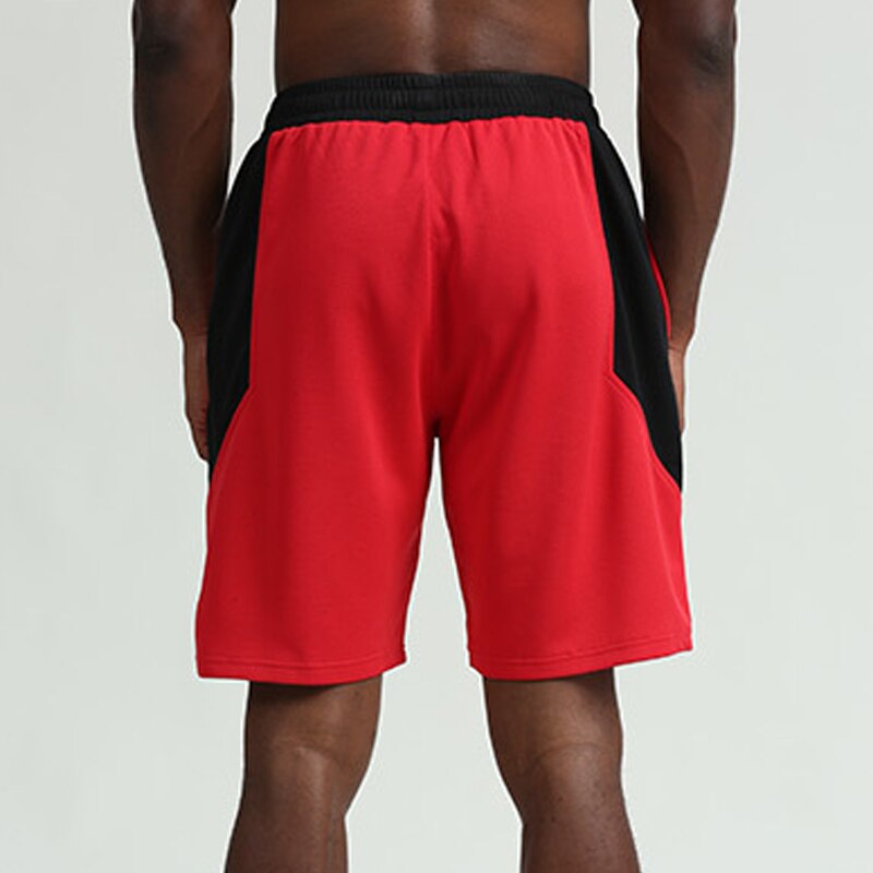 Koord Sport Basketbal Shorts Broek Ademend Sneldrogende Losse Ademend Anti Zweet Running Vijfde Shorts Met Zakken