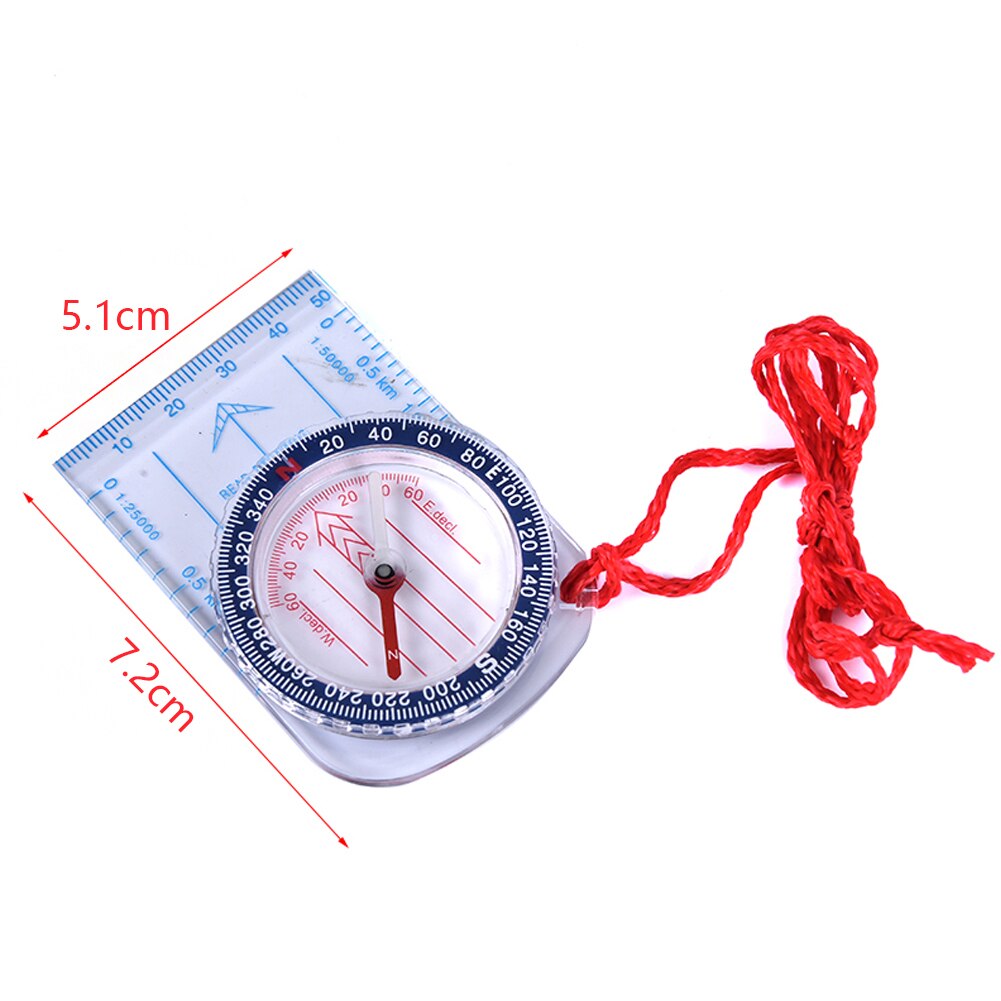Portable Mini Precise Compass Practical Guider for Camping Hiking North Navigation Survival Button Compass