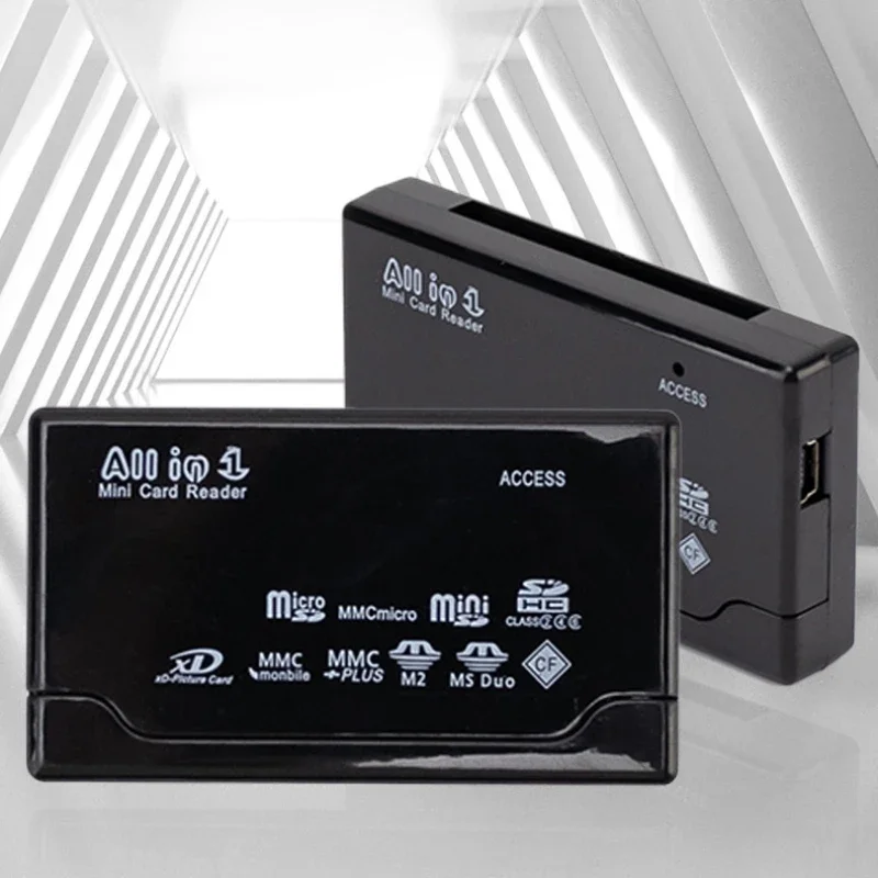 All In One Card Reader USB 2.0 SD Card Reader Adapter Support TF CF SD Mini SD SDHC MMC MS XD usb card reader