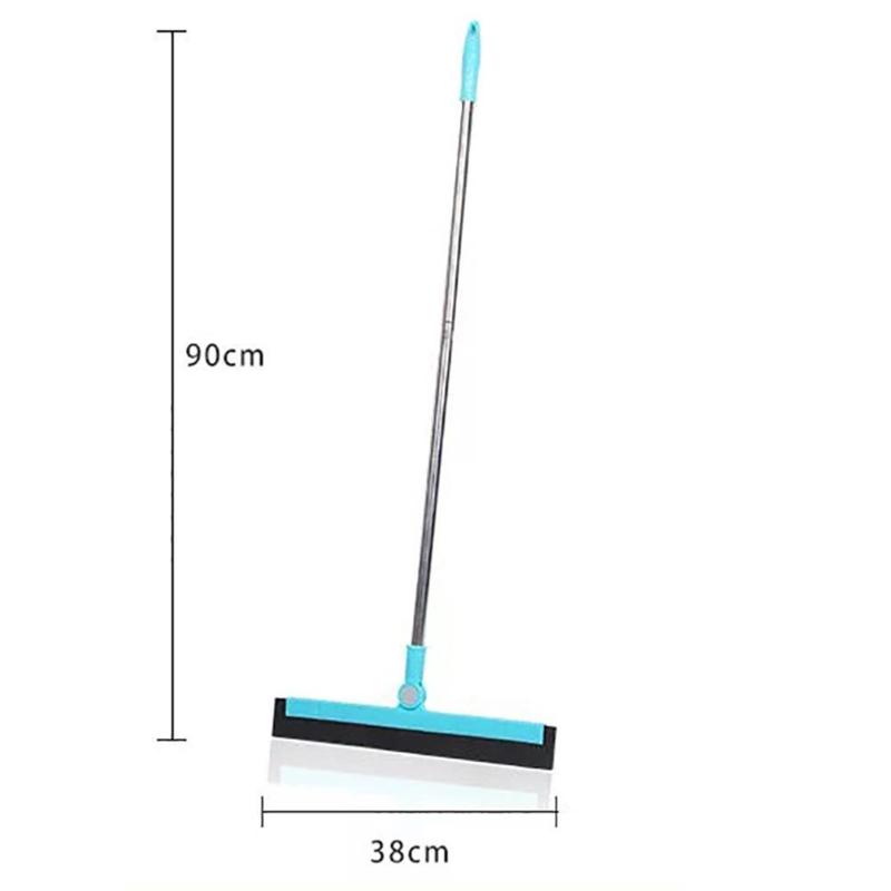 Magic Window Wiper Scraper 180 Degrees Rotatable Hand Push Mop Sweeper Broom Home Floor Windows Cleaning Tools
