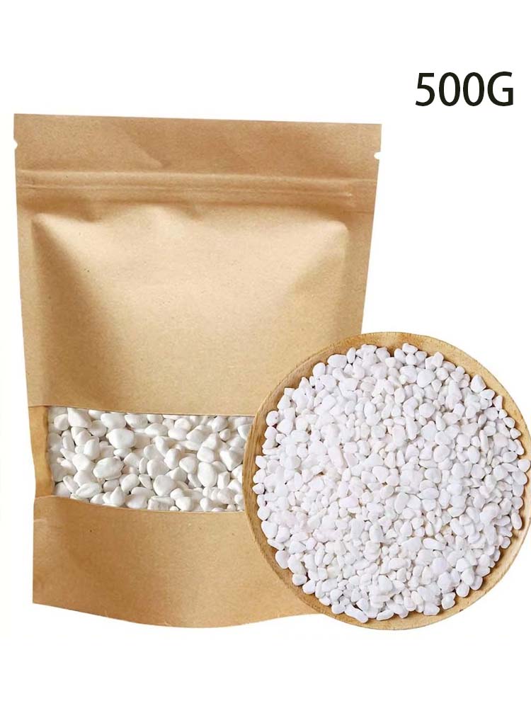 100/300/500g hvite småstein dekorative steiner for planter - naturlige elvesteiner for hagelandskap, sukkulenter og kaktusplanting: Burgunder