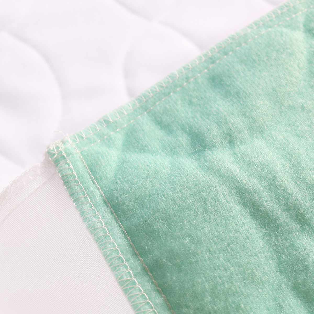 Kidsadult 4- lags madrasbetræk, der kan tages sammen, vaskbart, genanvendeligt beskytter, vandtæt underpude, sengepude til inkontinens
