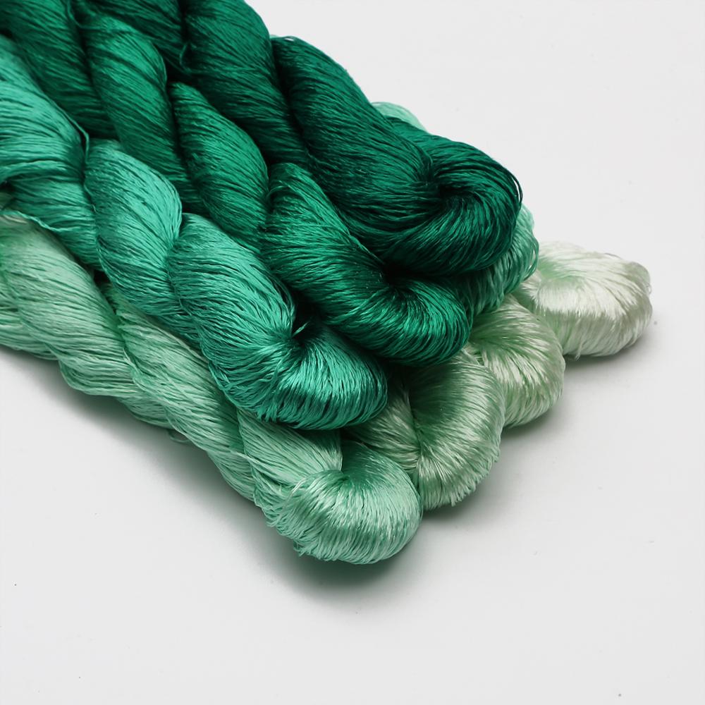 20m/pcs Silk Embroidery 100% Silk Thread Spiraea Embroide Silk Thread Small Sticks Of Hand Embroidery Embroider Cross Stitch