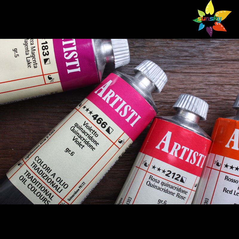 Maimeri Artisti-aceite Original italiano, tubular de gran durabilidad, 60ml, 102 colores, suministros de arte autoselectos