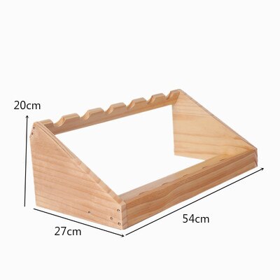 Holz Wein Halter Massivholz Einfache Wein Halter Kreative Handarbeit Wohnzimmer Dekorative Schrank Wein Display Lagerung Racks: B4