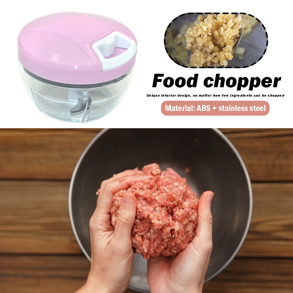 Hand getrokken voedsel groente hakselaar crusher keuken vleesmolen mixer blender vlees fruit groente gereedschap noten versnipperaars