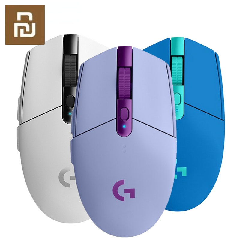 Xiaomi Mijia Wireless Mouse 6 Programmable Buttons USB HERO Sensor 12000DPI Adjustable Gaming Optical Mice Logitech G304