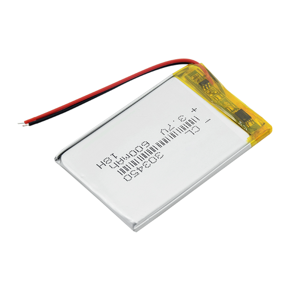3.7V,600mAH 303450 303550 PLIB polymer lithium ion / Li-ion Rechargeable battery for dvr,GPS,mp3,mp4,E-book, LED light,speaker