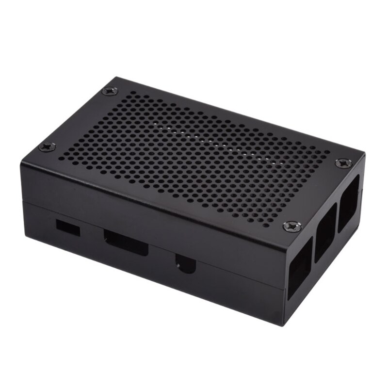 Aluminium Case Cover Metalen Behuizing Voor Raspberry Pi 3 Model B Pi 2/B +: Bundle 1