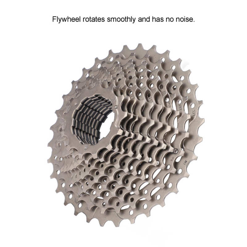 Road Bike Freewheel Cassette Freewheel Nickel Chromium Plating Process for Cycling