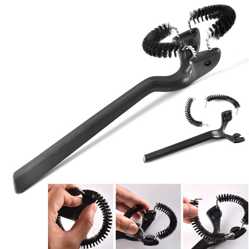 Coffee Machine Brush Cleaner Coffee Maker 58mm Espresso Group Head Cleaning Round Brushes Barista Grinder cleaning Tools