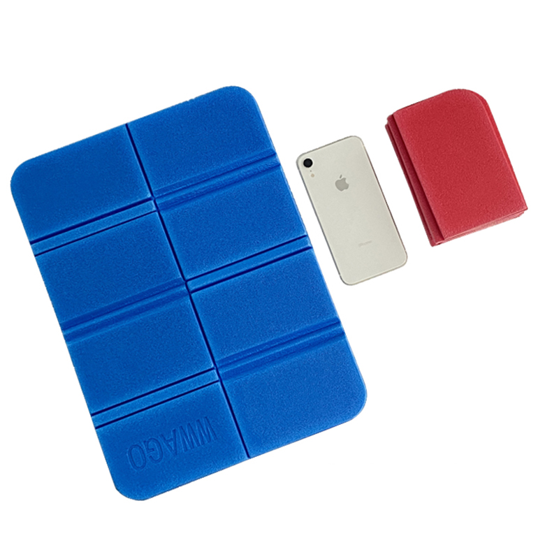 WWAGO Tappetino anti-umidità pieghevole Tappetino anti-umidità isolante portatile per esterni Tappetino per sedile da trekking Tappetino per culo a prova di umidità in schiuma Xpe
