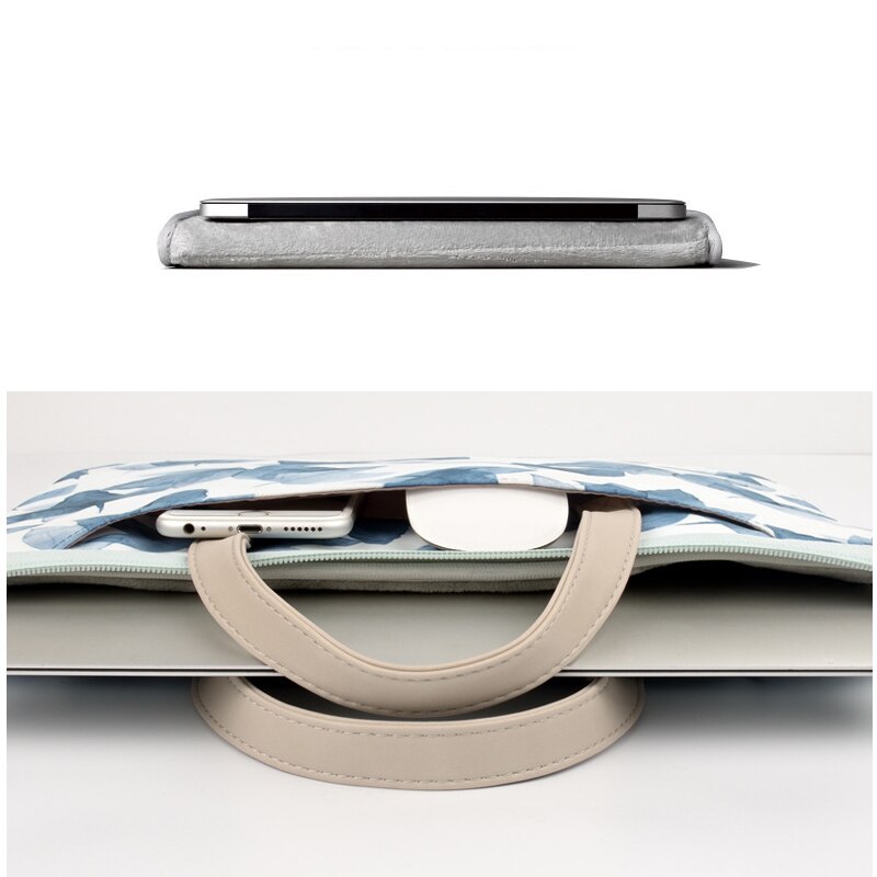 Waterproof Computer Portable Bag Briefcase 11 12 13 14 15 15.6 inch Notebook Laptop Hand Bag For Macbook Air Pro Case Women Men