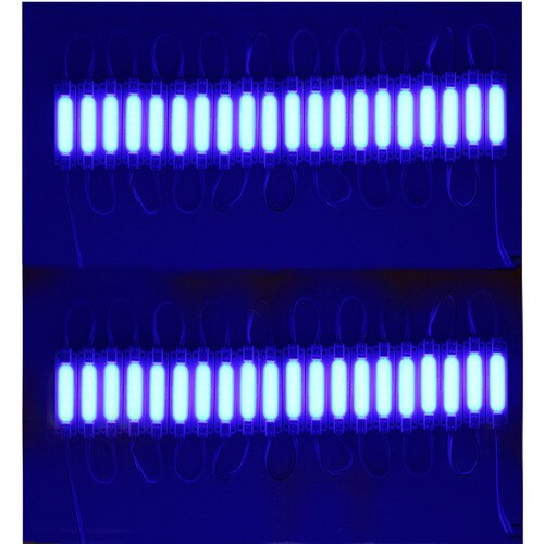 20Pcs Led Module 20Pcs Leds Super Heldere String Light Met Lens Witte Kleur Waterdichte Smd Reclame Led module: Blauw