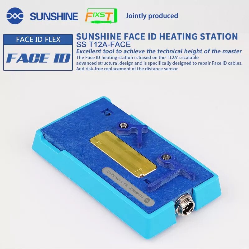SS-T12A Heizung Bahnhof Mit T12A-Gesicht Ich würde Heizung Mutter Für iPhone X XS MAX Gesicht Ich würde kabel abstand Sensor Entlözehn Reparatur
