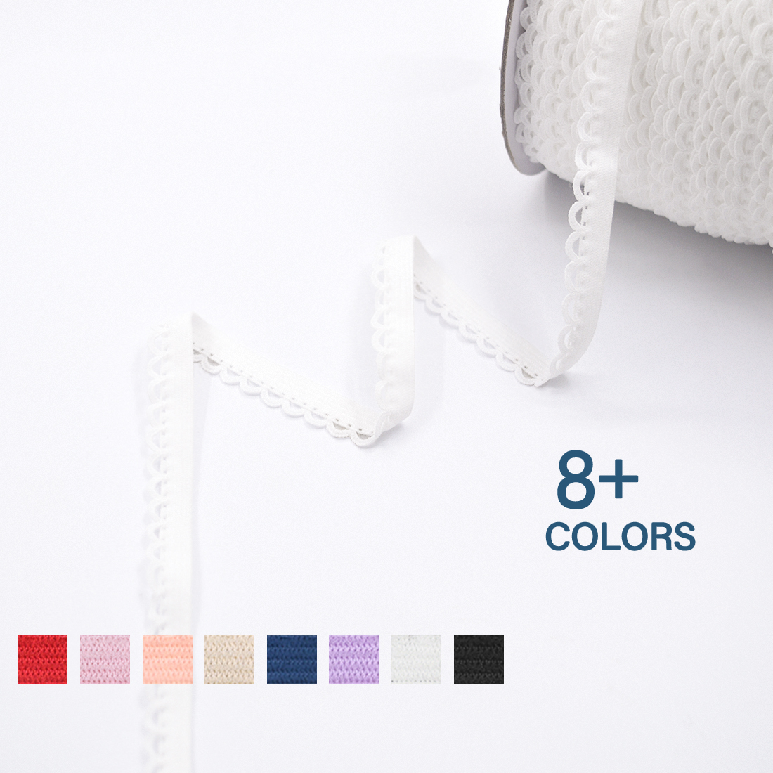 NINE telares-banda elástica de 3/8 "y 10mm de ancho para ropa interior, sujetador y pantalones, accesorios de costura hechos a mano, 2, 5 y 10 yardas accesorios de costura correas para bolsos bies para costura: Latón envejecido / 1,5 m