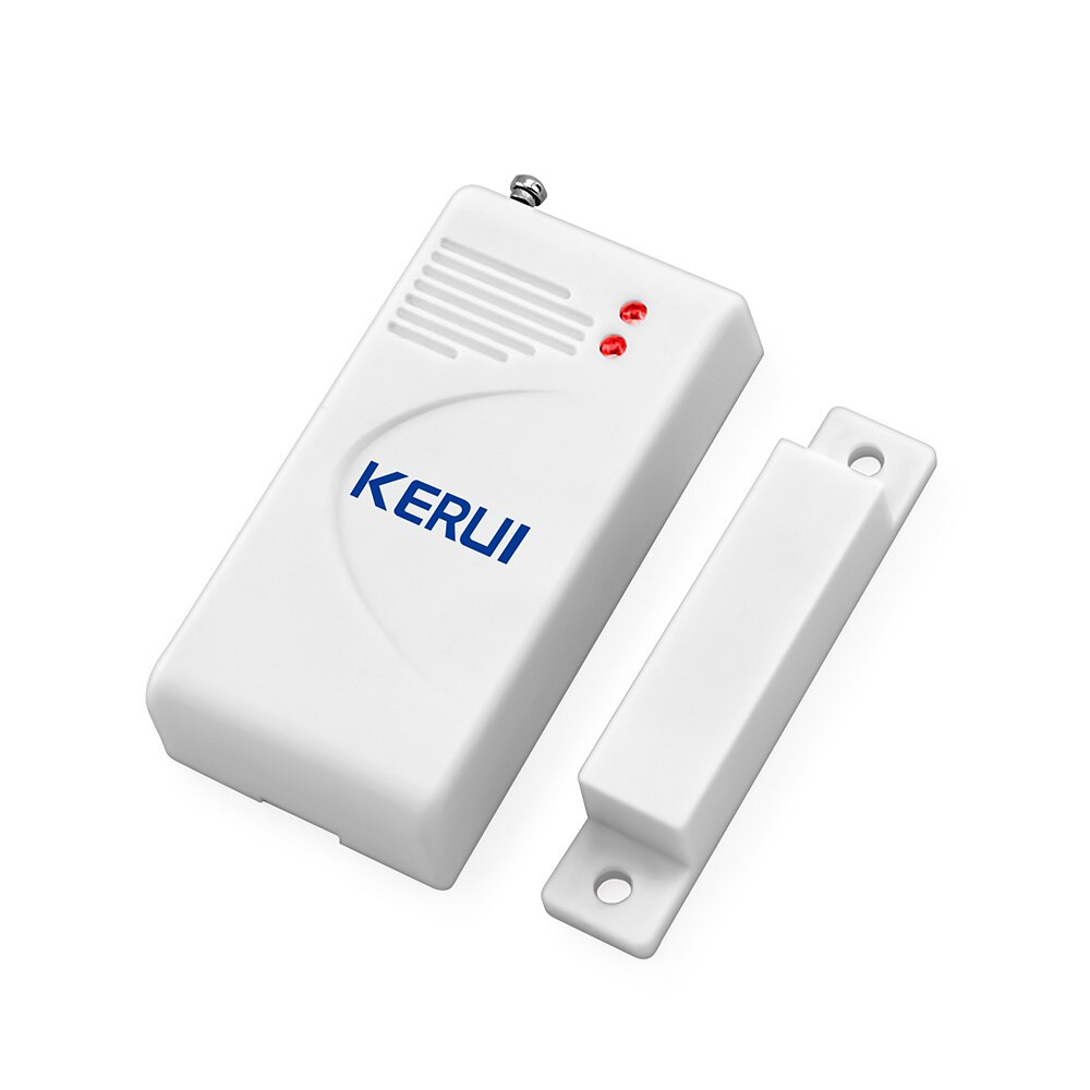 KERUI-Sensor de puerta inalámbrico de 433mhz, alarma de seguridad para el hogar, Detector de Sensor de ventana/puerta para sistemas de alarma W18 W20 K52 WIFI GSM