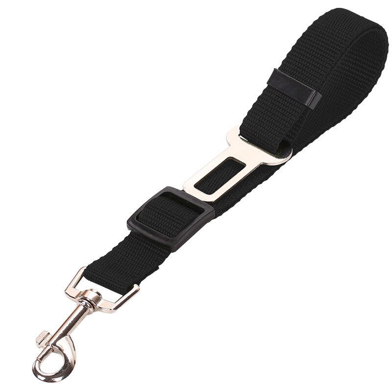 Huisdier Veiligheidsgordels Verstelbare Duurzaam Nylon Hond Voertuig Medium Honden Voor Leash Seat-Riem Riem Grote Veiligheid Kleine automobiel: Black