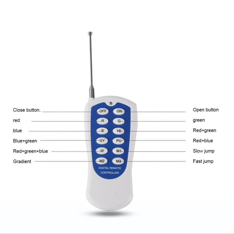 1P Led Zwembad Licht Waterdicht Verlichting Onderwater Lampen 12V Muur Gemonteerde Lampen Dompelpompen Rgb Verlichting Met Afstandsbediening