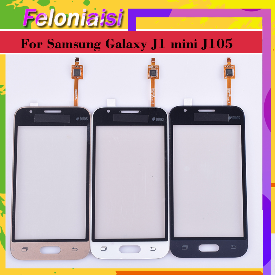 For Samsung Galaxy J1 mini J105 J105H J105F J105B J105M SM-J105F Touch Screen Panel Sensor Digitizer Glass Touchscreen